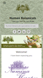 Mobile Screenshot of numenbotanicals.com